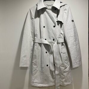 Calvin Klein Classic White Trench Coat